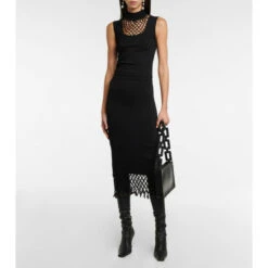 Staud Zumla Knotted Midi Skirt