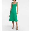 Rebecca Vallance Dionne Crêpe Midi Dress -REBECCA VALLANCE Sales unnamed file 733