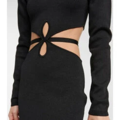Rebecca Vallance Brianna Cutout Knit Midi Dress -REBECCA VALLANCE Sales unnamed file 74