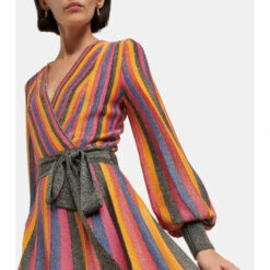Rebecca Vallance Marsha Striped Knit Minidress -REBECCA VALLANCE Sales unnamed file 742