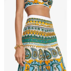 Staud Vallea Paisley Linen Pants -REBECCA VALLANCE Sales unnamed file 745