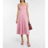 Staud Wells Pleated Midi Dress -REBECCA VALLANCE Sales unnamed file 76