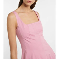 Staud Wells Pleated Midi Dress -REBECCA VALLANCE Sales unnamed file 78