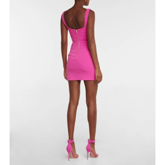 Rebecca Vallance Rosanna Crêpe Minidress 4 Rebecca Vallance Rosanna Crêpe Minidress - Image 2