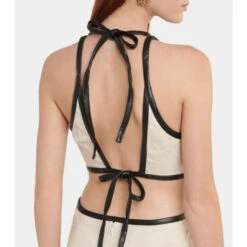 Staud Delmore Linen Midi Dress -REBECCA VALLANCE Sales unnamed file 801