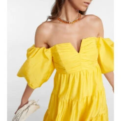 Rebecca Vallance Izzy Silk Taffeta Minidress -REBECCA VALLANCE Sales unnamed file 805