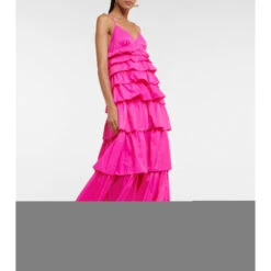 Staud Rylie Ruffled Maxi Dress