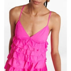 Staud Rylie Ruffled Maxi Dress -REBECCA VALLANCE Sales unnamed file 830