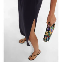 Staud Augustine Ponte Midi Dress -REBECCA VALLANCE Sales unnamed file 843