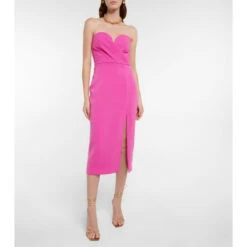 Rebecca Vallance Rosanna Strapless Midi Dress