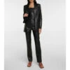 Staud Madden Faux Leather Blazer 2 Staud Madden Faux Leather Blazer -REBECCA VALLANCE Sales unnamed file 856