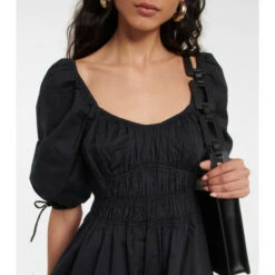 Staud Faye Cotton-blend Poplin Minidress 7 Staud Faye Cotton-blend Poplin Minidress -REBECCA VALLANCE Sales unnamed file 86