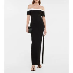 Staud Gabriel Off-shoulder Maxi Dress