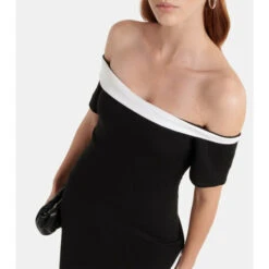 Staud Gabriel Off-shoulder Maxi Dress -REBECCA VALLANCE Sales unnamed file 880