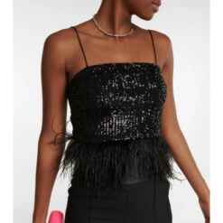 Rebecca Vallance Missing Hours Sequined Top -REBECCA VALLANCE Sales unnamed file 884