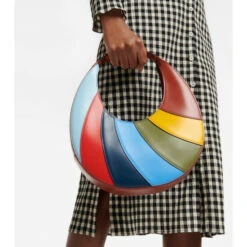 Staud Riviera Moon Leather Tote