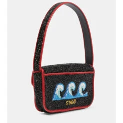 Staud Tommy Beaded Shoulder Bag -REBECCA VALLANCE Sales unnamed file 919