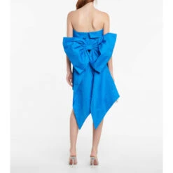 Rebecca Vallance Malone Bow-trimmed Taffeta Minidress -REBECCA VALLANCE Sales unnamed file 922