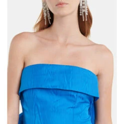 Rebecca Vallance Malone Bow-trimmed Taffeta Minidress -REBECCA VALLANCE Sales unnamed file 923